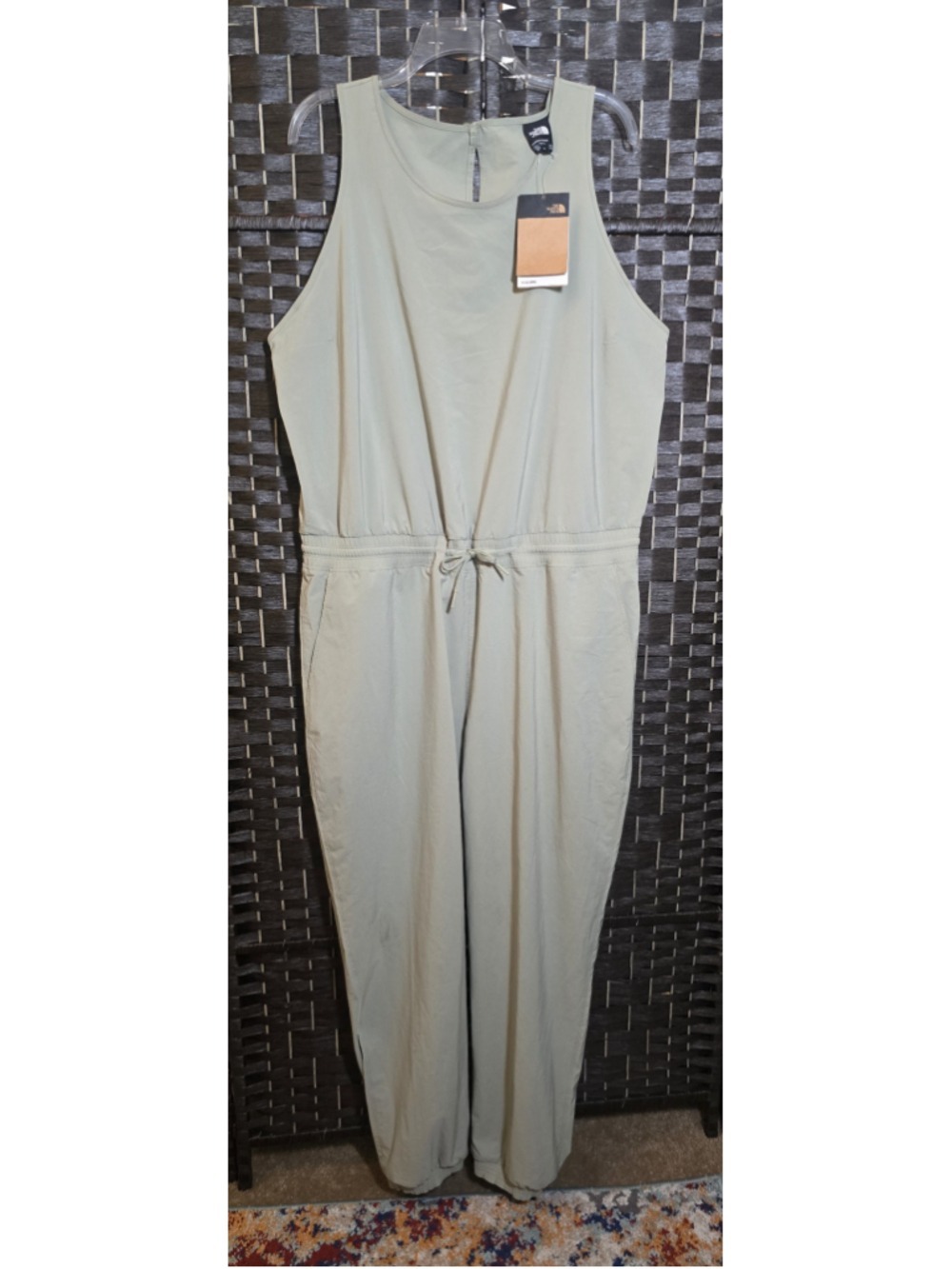 The North Face Never Stop Wearing Jumpsuit Tea Green NWT Women's XXL New